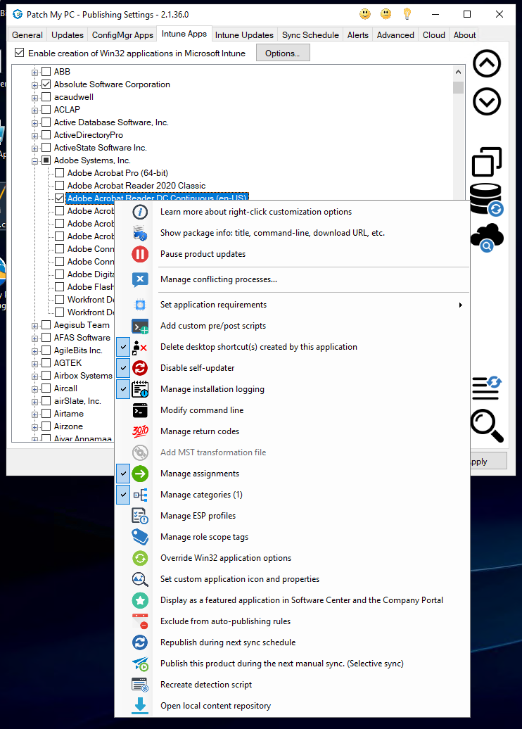 screenshot of Patch My PC